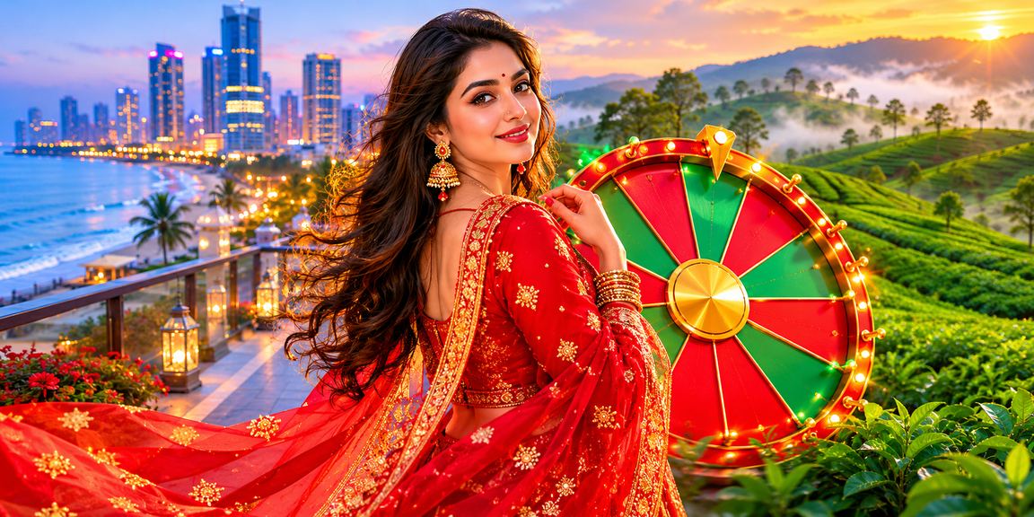 ঢাকায় লাল-সবুজ সাজসজ্জায় লাকি ড্র উপভোগ করছেন একজন বাংলাদেশি তরুণ